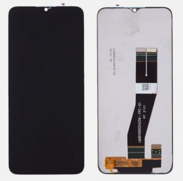 Écran Complet Vitre Tactile LCD SAMSUNG A02S 5G (A025G)/ M02S Noir Nappe Noir