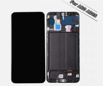 Écran Complet Vitre Tactile LCD Incell Avec Chassis Samsung Galaxy A30(A305F)/ A50(A505F)