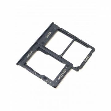 Tiroir SIM MicroSD Samsung A31 (A315F) Noir