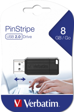 Verbatim PinStripe Clé USB 8GB