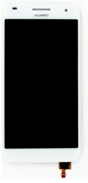 Original Écran Complet Vitre Tactile LCD HUAWEI G7 Blanc