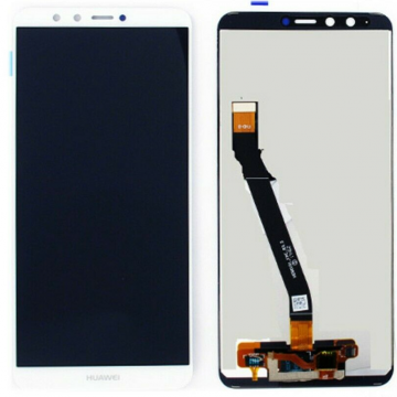 Écran Complet Vitre Tactile LCD HUAWEI Y9 2018 Blanc