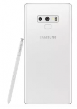 Cache Batterie Avec Lentille Samsung Galaxy Note 9 (N960F) Blanc