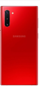 Cache Batterie Samsung Galaxy Note 10 Plus (N975F)+Adhésif+CE+Vitre Caméra Rouge