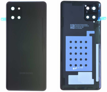 Cache Batterie Samsung Galaxy Note 10 Lite (N770F) + Adhésif + Vitre Caméra Noir
