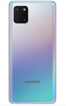 Cache Batterie Samsung Galaxy Note 10 Lite (N770F) + Adhésif + Vitre Caméra Blanc