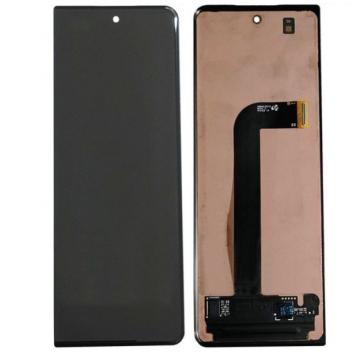 Service Pack Sans Châssis Écran Complet Vitre Tactile LCD Externe Samsung Galaxy Z Fold 3 5G F926B Noir