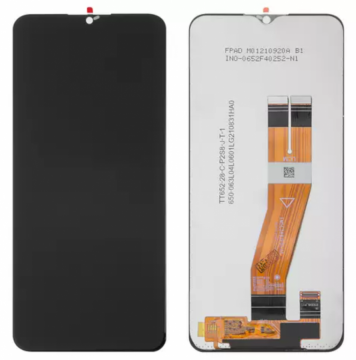 Service Pack sans Chassis Écran Complet Vitre Tactile LCD SAMSUNG A03S 2021 (A037F) Noir