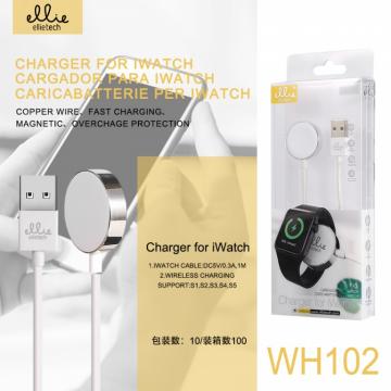 Ellietech WH102 Chargeur iWatch Sans Fil Magnétique Charge Rapide avec Câble USB