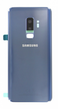 Cache Batterie Samsung Galaxy S9 Plus/S9+ (G965F) Avec Lentille et Adhesif Bleu