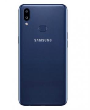 Cache Batterie avec Lentille Samsung A10S (A107F) Bleu