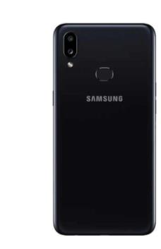 Cache Batterie avec Lentille Samsung A10S (A107F) Noir