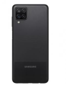 Cache Batterie avec Lentille Samsung A12 (A125F) Noir