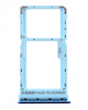 Original Tiroir Sim Xiaomi A3 / CC9E BLEU