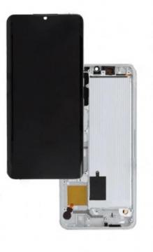 Original Écran Complet Vitre Tactile LCD Avec Chassis XIAOMI Mi Note 10 Lite Blanc