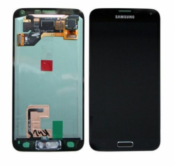 Original Écran Complet Vitre Tactile LCD Samsung Galaxy S5 (G900) Noir Reconditionné