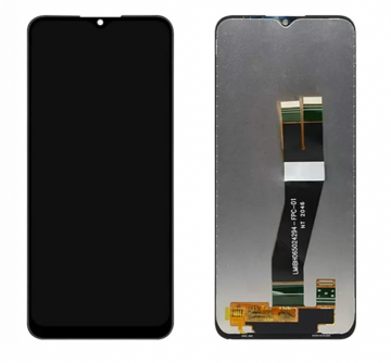Service Pack Sans Chassis Écran Complet Vitre Tactile LCD Samsung Galaxy A02s (A025F)/ F02s 2020 (E025F) Noir
