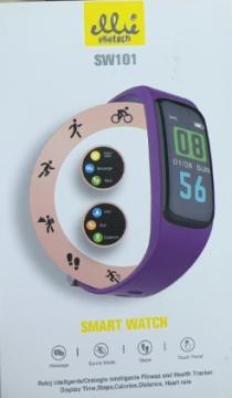 Montre Connectée SW101 Intelligente Fitness Tracker Fréquence Cardiaque Sang Oxygène