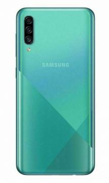 Cache Batterie avec Lentille Samsung A30s (A307F) Vert