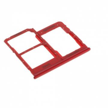 Tiroir SIM Samsung A40 (A405F) Rouge