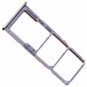 Tiroir SIM Samsung Galaxy A51 (A515F)/ A71 (A715F) Argent