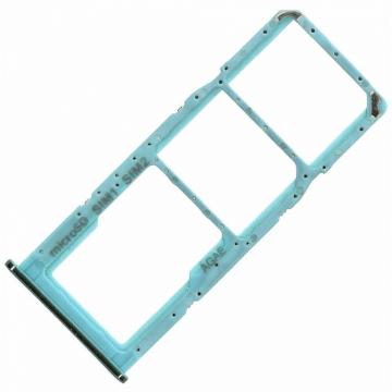 Tiroir SIM Samsung Galaxy A51 (A515F)/ A71 (A715F) Bleu