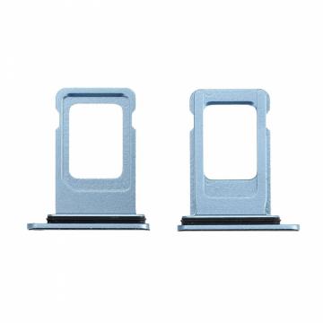 Original Tiroir SIM iPhone XR (A1984 / A2105 / A2106 / A2107 / A2108) Bleu