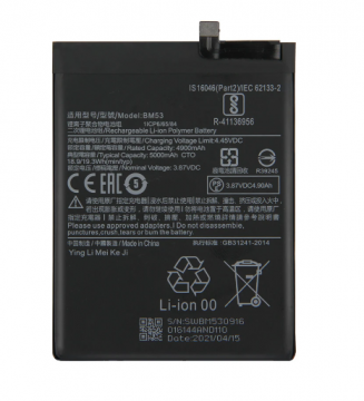 Batterie XIAOMI 10T 5G/10T Pro 5G (BM53) Chip Original