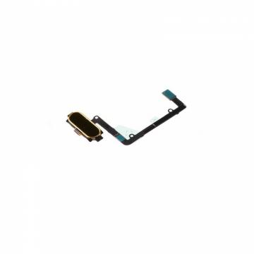 Nappe Bouton Home Samsung A5 2016/A510F Noir Or