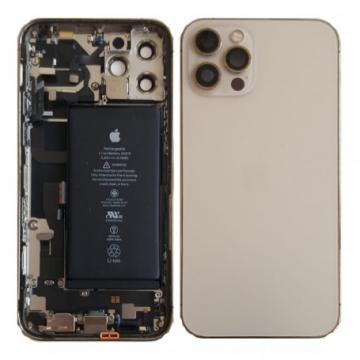 Châssis Arrière iPhone 12 Pro (A2341 / A2406 / A2407 / A2408) avec Batterie Doré (Origine Démonté) - Grade A