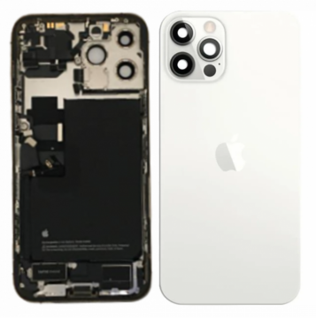 Châssis Arrière iPhone 13 Pro Max (A2484 / A2641 / A2643 / A2644 / A2645) avec Batterie Blanc (Origine Démonté) - Grade A