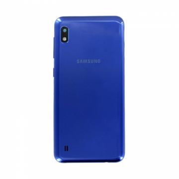 Cache Batterie AVEC Lentille Samsung A10e (A102F) Bleu