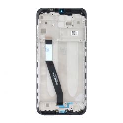Original Écran Complet Vitre Tactile LCD avec châssis XIAOMI Redmi 9 (2020) Service Pack Noir