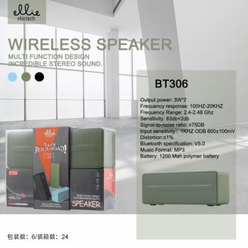 Ellietech BT306 Enceinte Bluetooth avec 2 Trompette OFF30