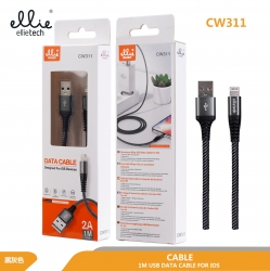 Ellietech CW311 Câble Lightning 2A 1M