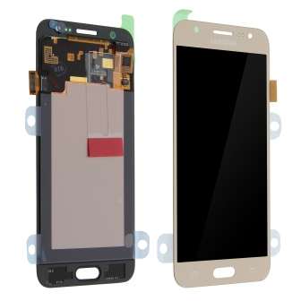 Original Écran Complet Vitre Tactile LCD Samsung Galaxy J5 2015 (J500F) Doré Service Pack