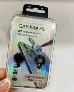 Film Caméra Verre Trempé 9H Anti-trace d'oeil d'aigle pour iPhone 11 / 12 6.1' / 12 Mini 5.4'