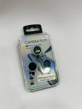 Film Caméra Verre Trempé 9H Anti-trace LOSANGE pour iPhone 13 Pro 6.1'' / 13 Pro Max 6.7''