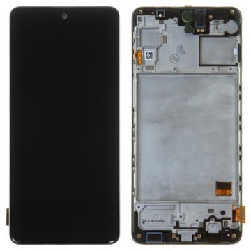 Original Écran Complet Vitre Tactile LCD Samsung Galaxy M31s (M317F) Noir Service Pack