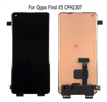 Original Écran Complet Vitre Tactile LCD OPPO Find X5 Noir