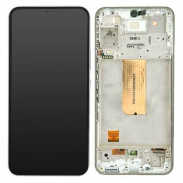 Original Écran Complet Vitre Tactile LCD Samsung Galaxy A54 5G (A546B) Service Pack Blanc