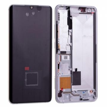 Original Écran Complet Vitre Tactile LCD avec Chassis XIAOMI Mi Note 10/ Mi Note 10 pro / Mi Note 10 Lite / CC9 Pro Argent