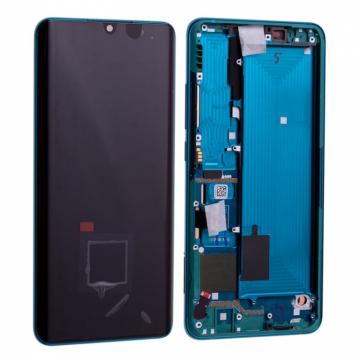 Original Écran Complet Vitre Tactile LCD avec Chassis XIAOMI Mi Note 10/ Mi Note 10 pro / Mi Note 10 Lite / CC9 Pro Vert