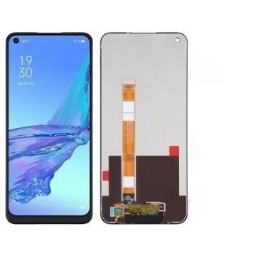 Original Écran Complet Vitre Tactile LCD OPPO A32 / A53 / A32 2020 / A53s / Realme 7i / Version Asie C17/A32/A33/A11S 4G Noir  sans Chassis