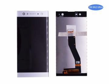 Original Écran Complet Vitre Tactile LCD Sony Xperia XA2 Ultra/H3213/H3223/H4213/H4233 Argent