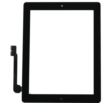 Original Vitre Tactile + Bouton Home iPad 3 4 (A1416 / A1430 / A1458 / A1459) Noir