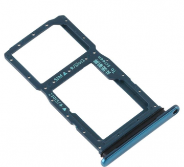 Original Trappe de Carte SIM Huawei P Smart Z STK-LX1 Bleu