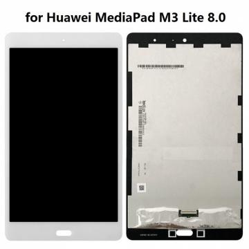 Écran Complet Vitre Tactile LCD HUAWEI MediaPad M3 Lite 8.0 Blanc