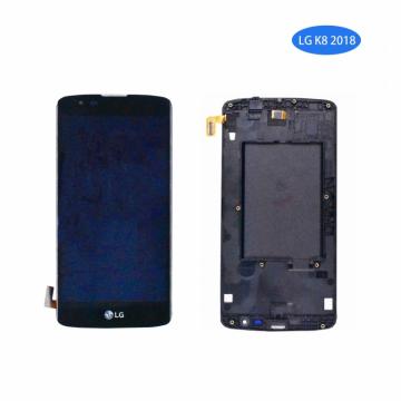 Écran Complet Vitre Tactile LCD Châssis LG K8 2018 / X210EM Noir