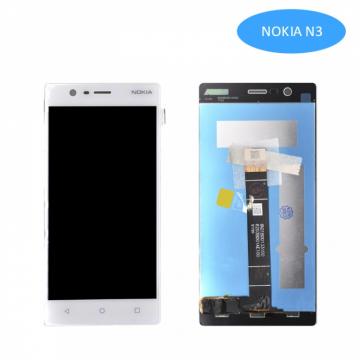 Original Écran Complet Vitre Tactile LCD Nokia 3/TA-1020/TA-1028/TA-1032/TA-1038 Blanc